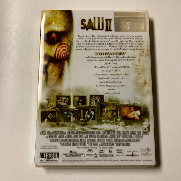 SAW & SAW II Movie DVDs - Picture 7 of 10
